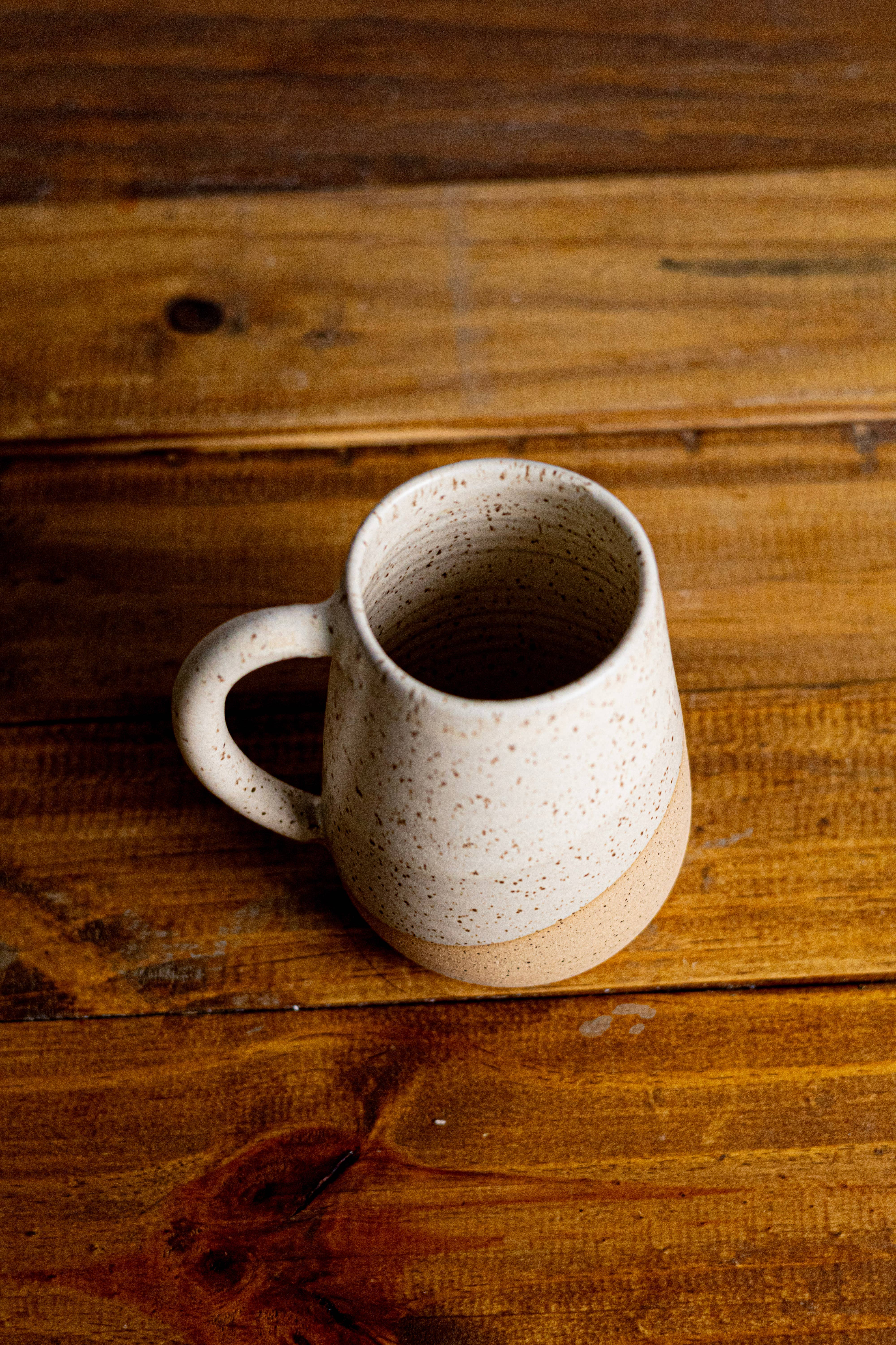 Hands On Ceramics - Wholesale Coffee Mug - Ceramic Tall Round-Bottom Mug - 16 ounce mug2