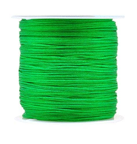 Mandala Crafts – wholesale Craft supplies – Mandala Crafts Nylon Satin Cord, Rattail Trim Thread for Chinese Knotting, Kumihimo, Beading, Macramé, Jewelry Making, Sewing34