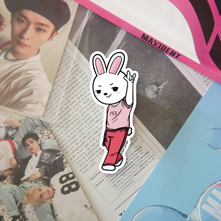 Riskit Design - Wholesale Sticker - KPOP 143 Transparent Vinyl Stickers