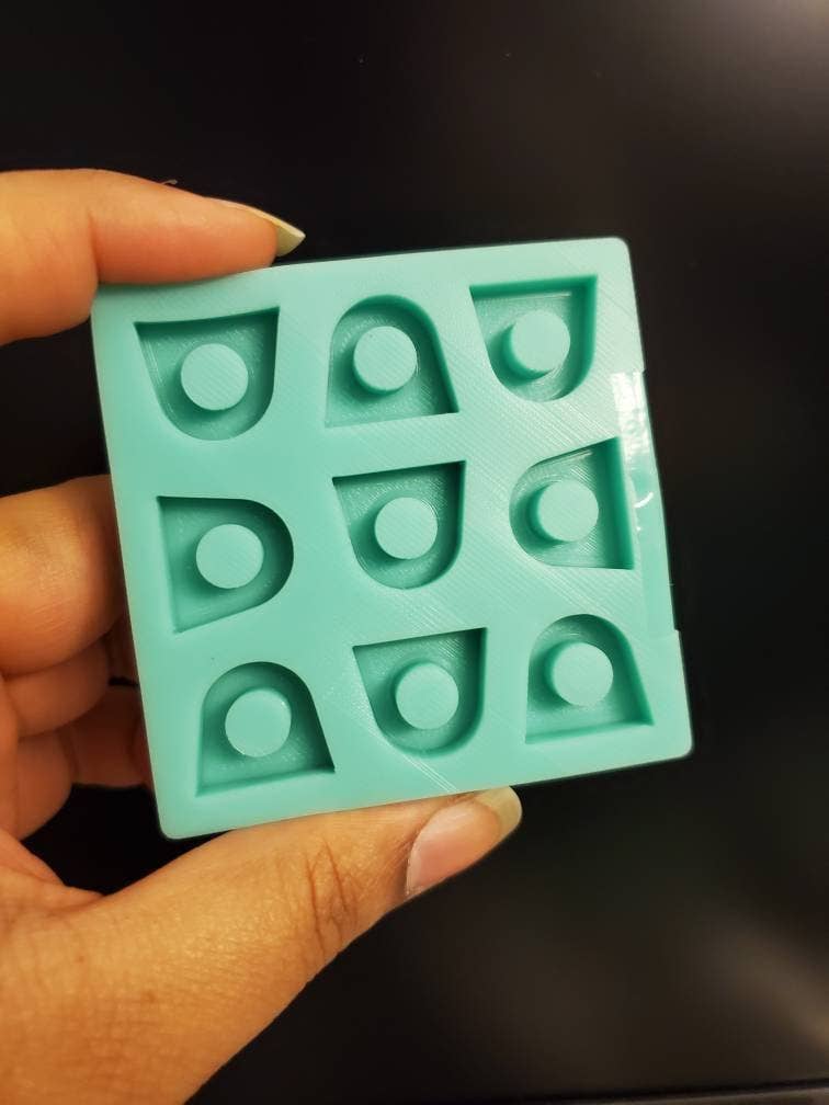 Char & Beam - Wholesale Craft Supplies - Straw Topper Attachment Mold, Resin Mold Silicone Straw