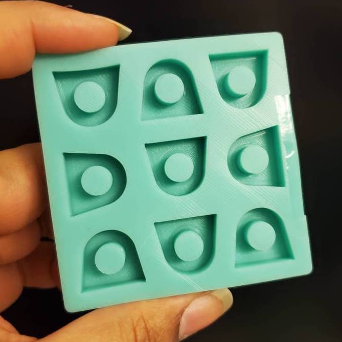 Char & Beam - Wholesale Craft Supplies - Straw Topper Attachment Mold, Resin Mold Silicone Straw0