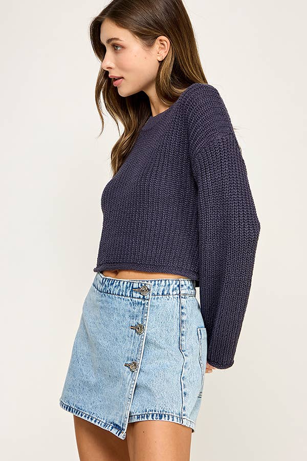 Miss Love - Wholesale Knit Sweater - Women's - WAFFLE KNIT SWEATER6