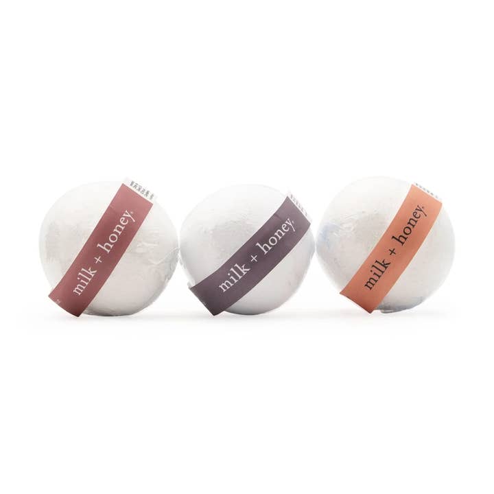 Milk and Honey - Wholesale Bath Bomb/Fizz - Bath Bomb, No. 16 Pink Grapefruit, Bergamot, Cardamom1