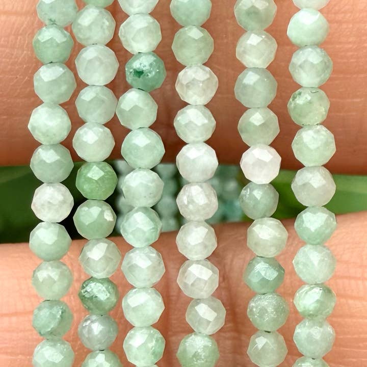 KayleeNYC – Engroshandel Ankelkæde – 2mm Naturlig Burma Jade Jadeit Ankelkæder Krystaller Helbredelse1