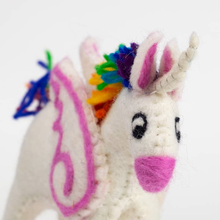 The Winding Road – Peluche - Crianças e bebés por atacado – Brinquedos - Unicórnio - Arco-íris - Pequeno