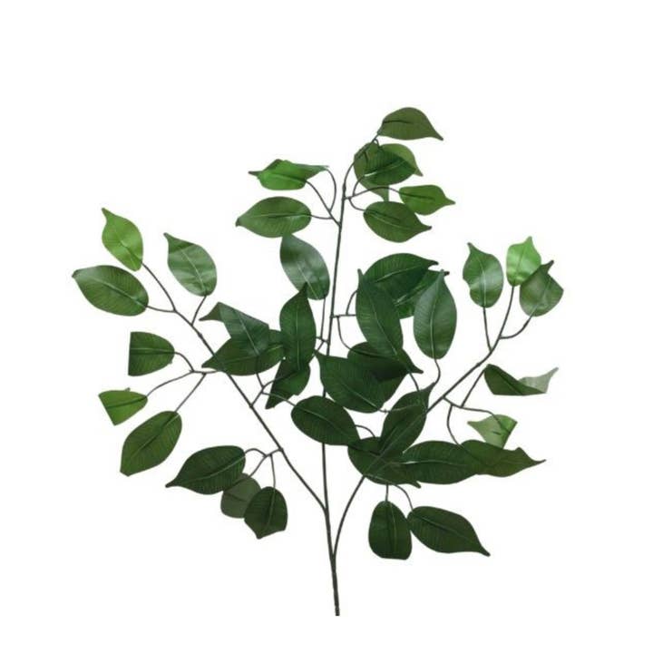 Silk Ficus Leaf Spray 23" for wholesale by David Christopher's Collection
