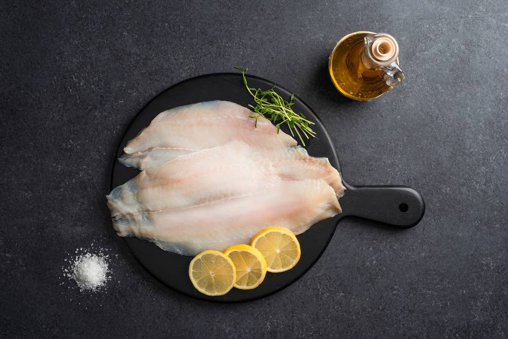 Legend of Jona - Wholesale Fish/Seafood - JONA Flounder Fillets 2 ct - 8oz - Tray Packed2