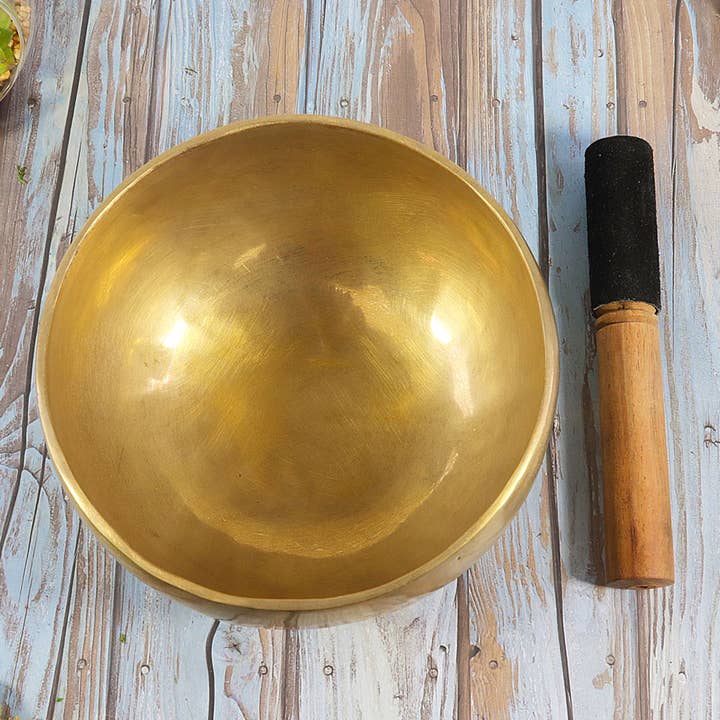 Natures Artifacts Inc - Wholesale Meditation Supplies - Hand Hammered Tibetan Bowl Singing Bowl (7-7.5")1