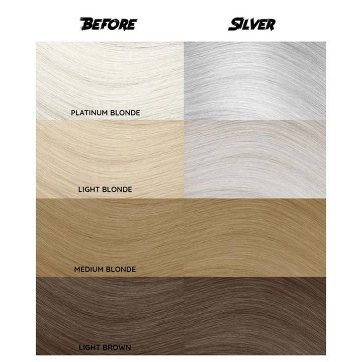 KT Supply - Wholesale Haarverf - Crazy Color semi-permanent zilver 27, 5,07 oz2