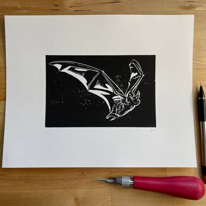 Fiber & Brimstone - Wholesale Art Print - Bat II1