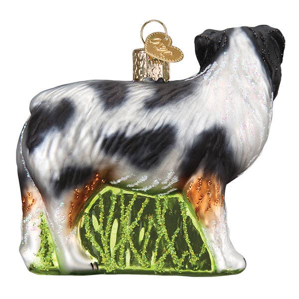 Old World Christmas - Wholesale Ornament - Australian Shepherd Ornament2
