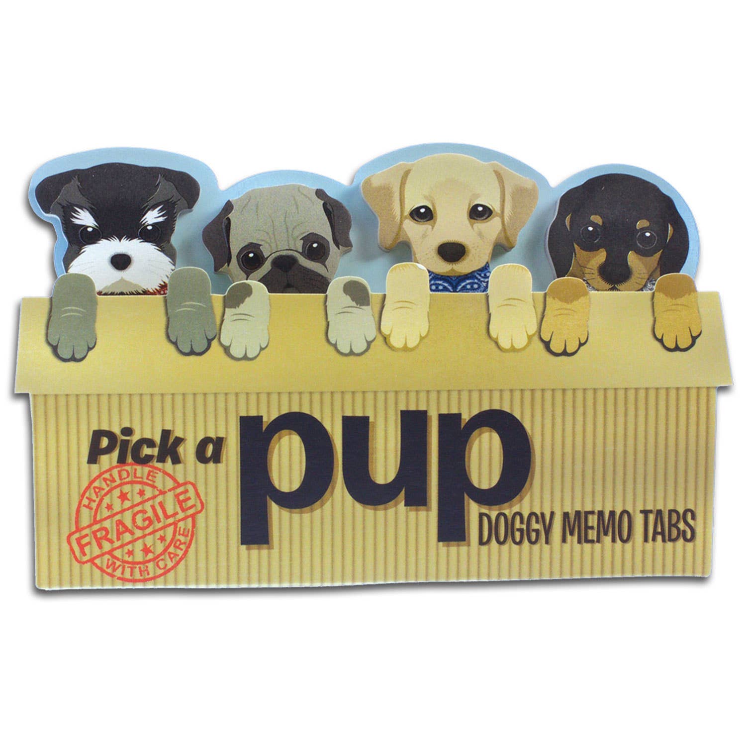 Streamline - Wholesale Sticky Notes - Pick A Pup Memo Tabs2