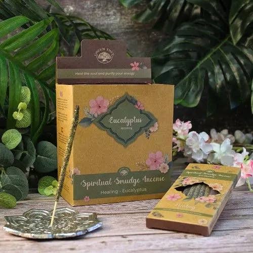 WONDER IMPORTS AUSTRALIA - Wholesale Incense - Eucalyptus for Healing Smudge Incense 8 Short Sticks