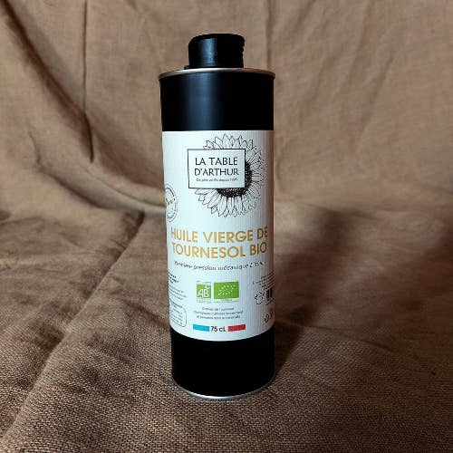 Savons Arthur - Wholesale Cooking Oil - 100% Local Organic Virgin Sunflower Oil • 75cL