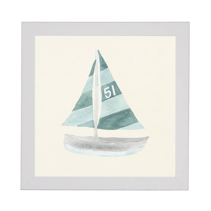 Sejlbåd nr. 51 for engroshandel hos Antique Curiosities Inc