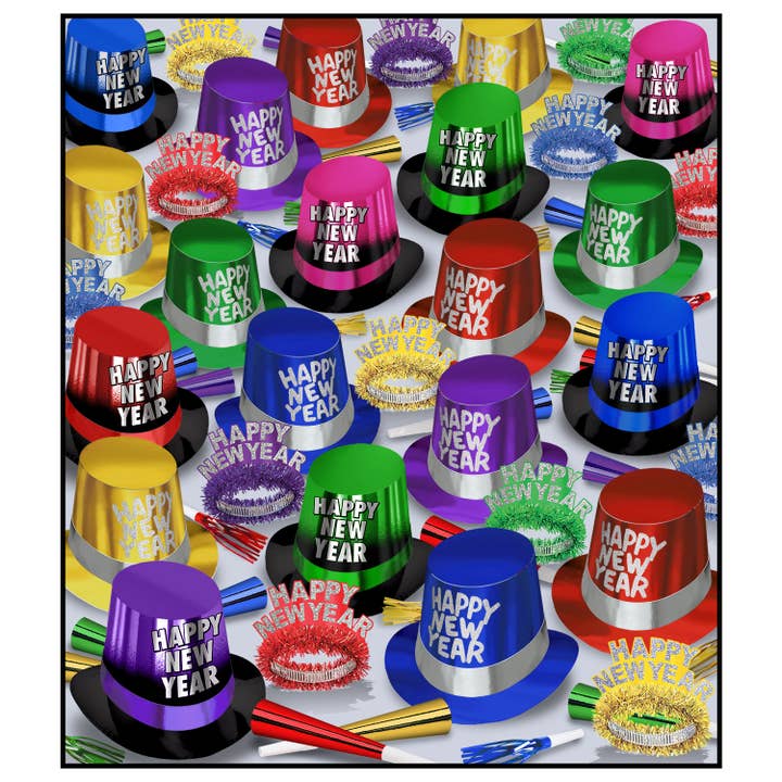 The Great New Year Asst for 300 88525-300 for wholesale by Beistle