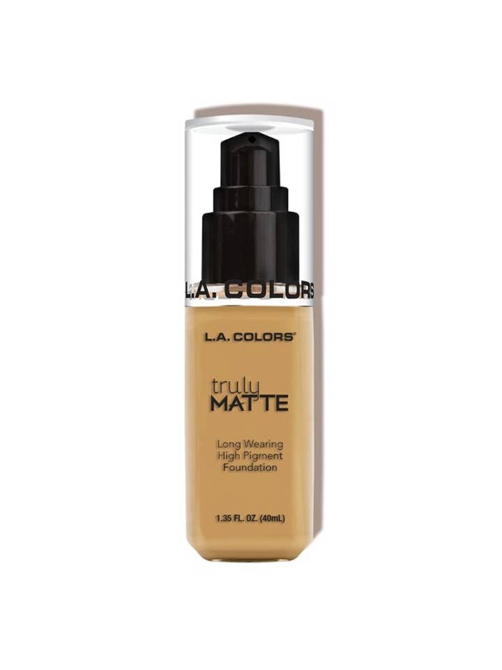 LA Colors CLM353 Truly Matte Foundation Nude - 3pc for wholesale by PINEAPPLE Beauty