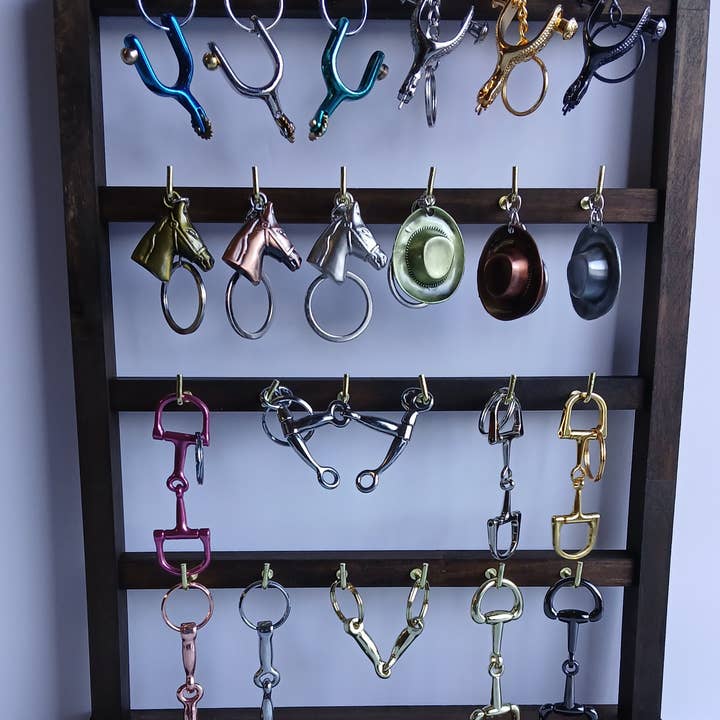 Expositor de Porta-chaves Equinos por atacado de Equestrian Collections