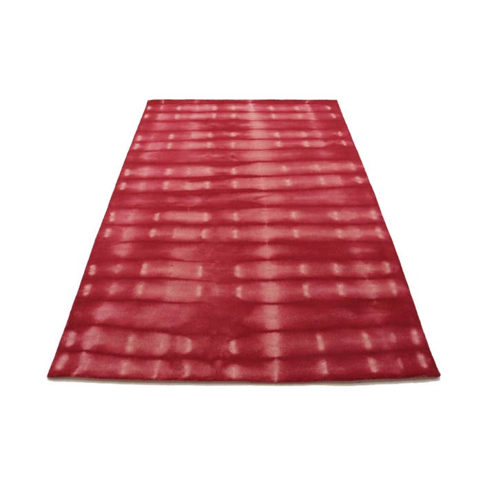 Fuchsia Tie-Dye 5X8 Hand-Tufted Modern Rug | Oriental for wholesale by Magic Rugs Inc.