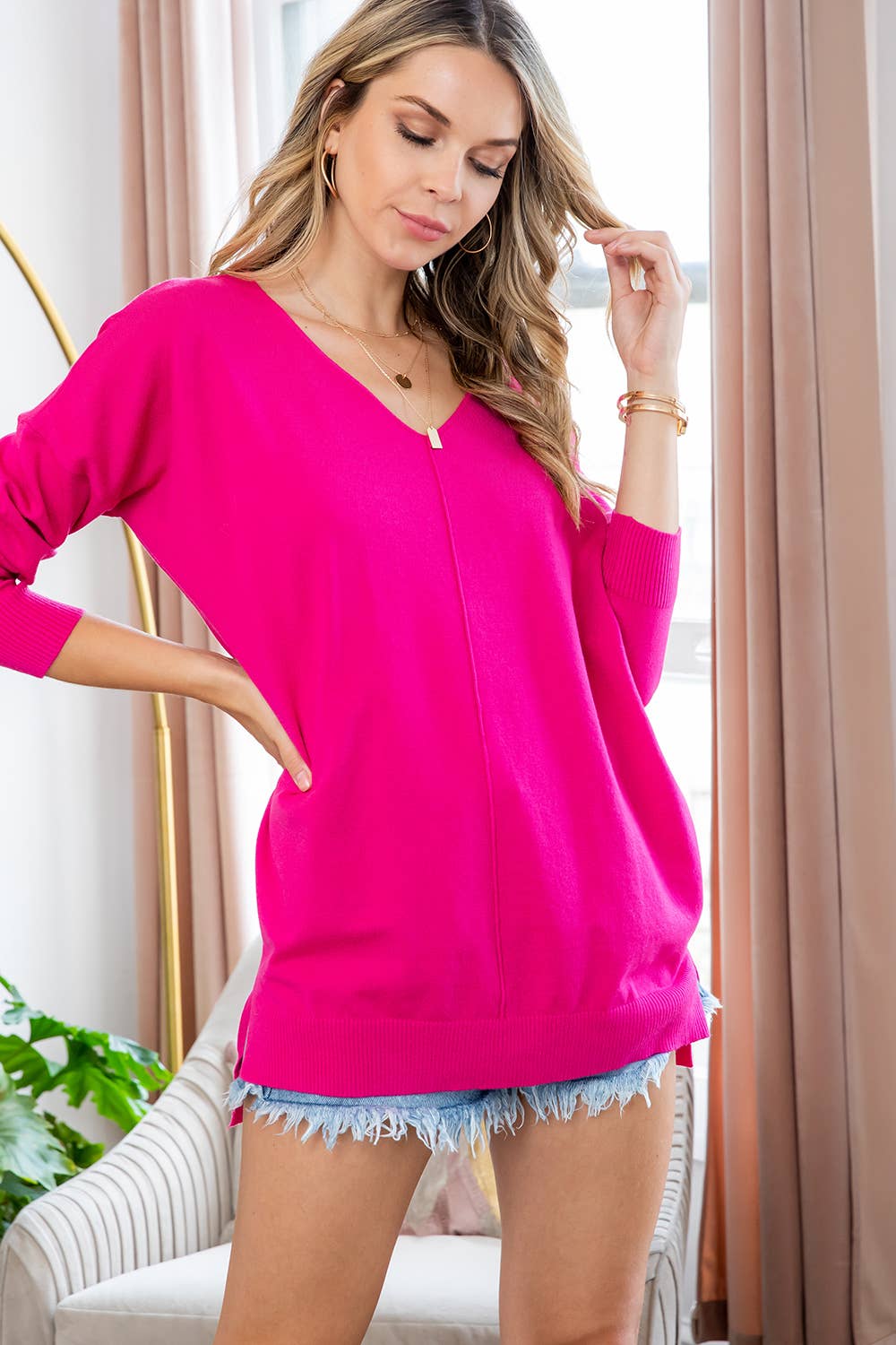 Sweet Lovely by Jen – wholesale Knitted jumper – Women′s – COZY KNIT  RELAXED  COMFY CASUAL  SWEATER33