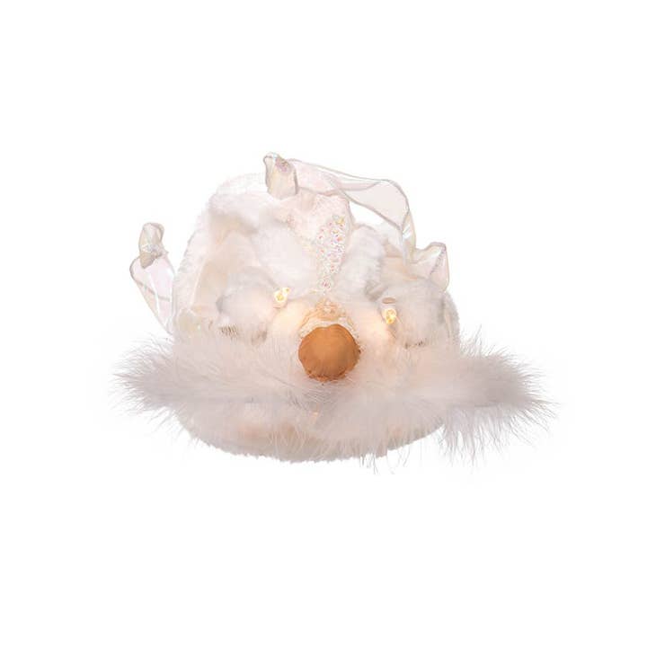 Kurt S. Adler, Inc. - Wholesale Tree Topper - 10"UL 10/L WHITE ANGEL TREE TOPPER5