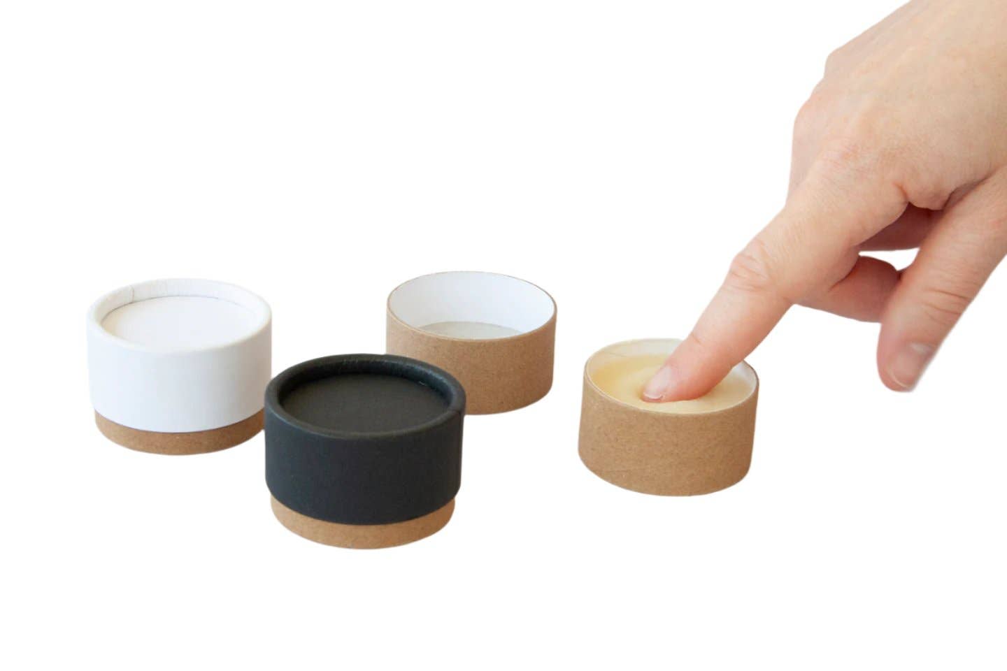 GreenWay Containers - Wholesale Jar - 1 ounce / 30 g Overlapping Lid Paper Jar4