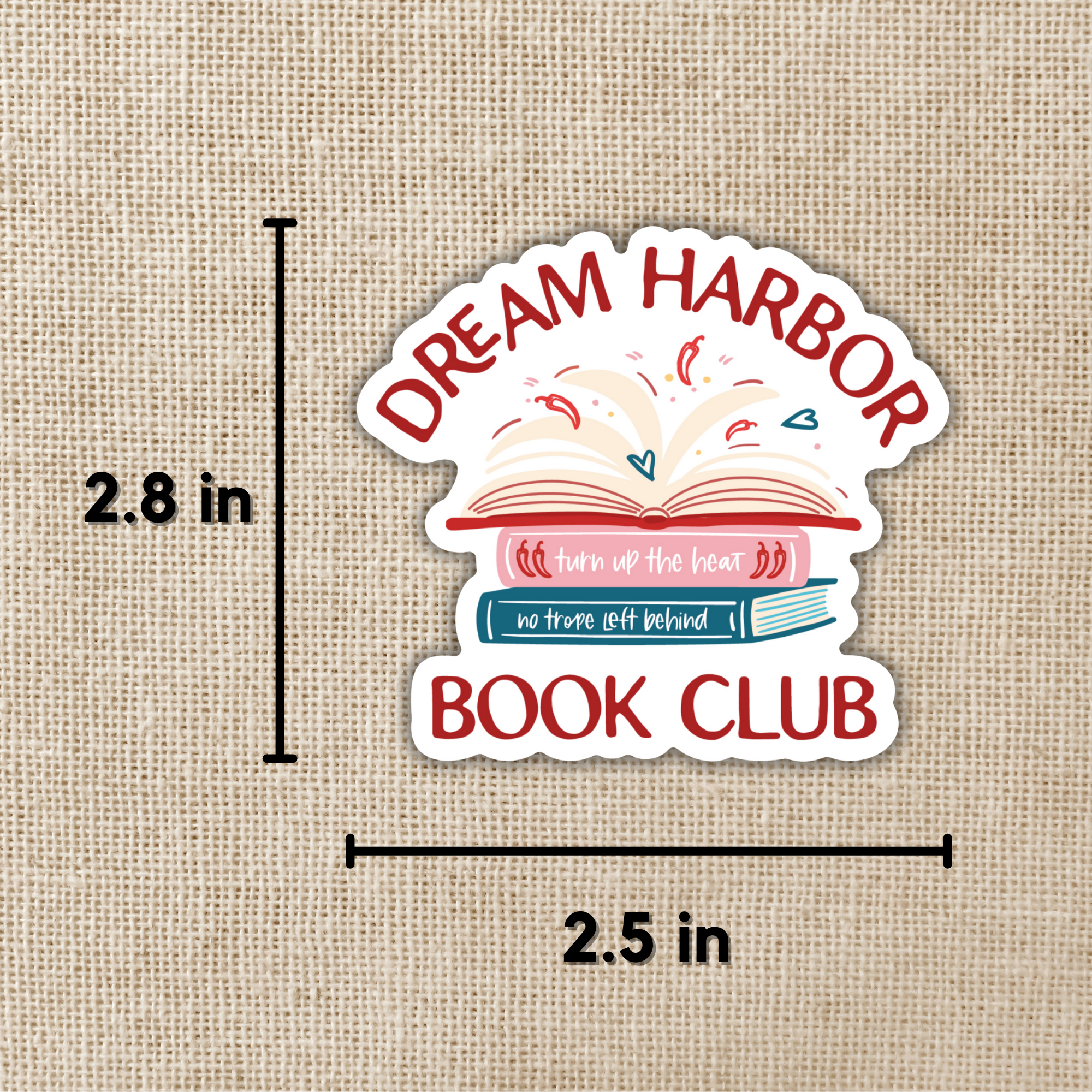 Kingdom of Threads - Wholesale Sticker - Dream Harbor Book Club Member Sticker | Dream Harbor1