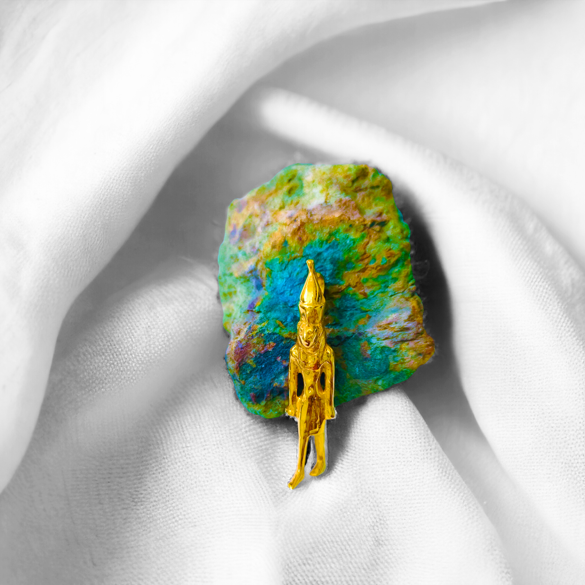 ALADDIN'S LAMP JEWELRY - Wholesale Individual Charm/Pendant - Goddess Sekhmet The healer Gold Pendant9