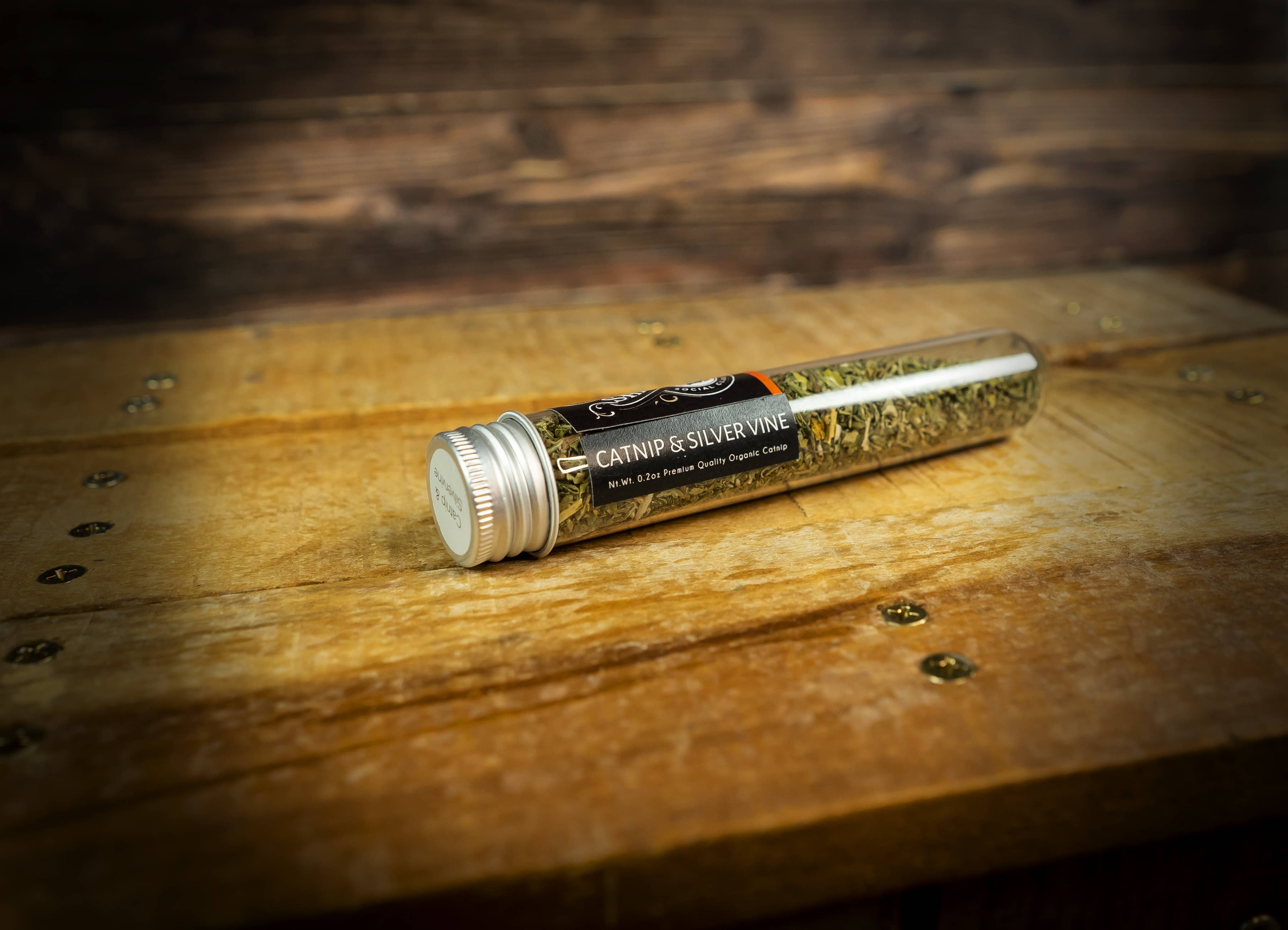 SHADY CAT SOCIAL CLUB – wholesale Catnip – Organic Catnip & Silver vine Blend Tube4