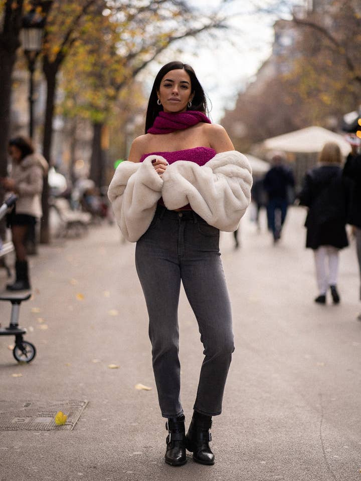 MOM HIGH RISE - GRAU für den Großhandel von Matcha Jeans