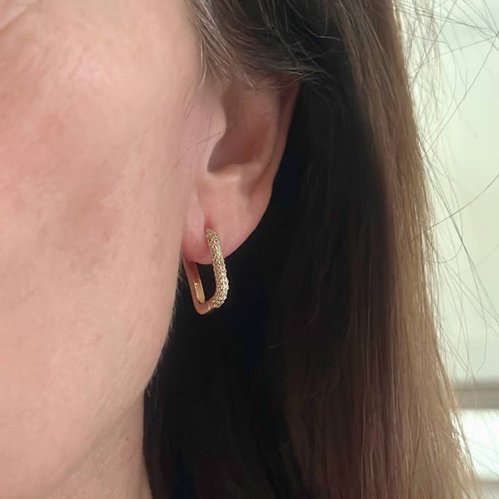 Kelly Huggies, Cz for wholesale by Jeny Baker Designs