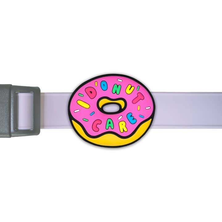 I Donut Care Pink Jiby Dog Charm for wholesale by Jiby Dog Crew