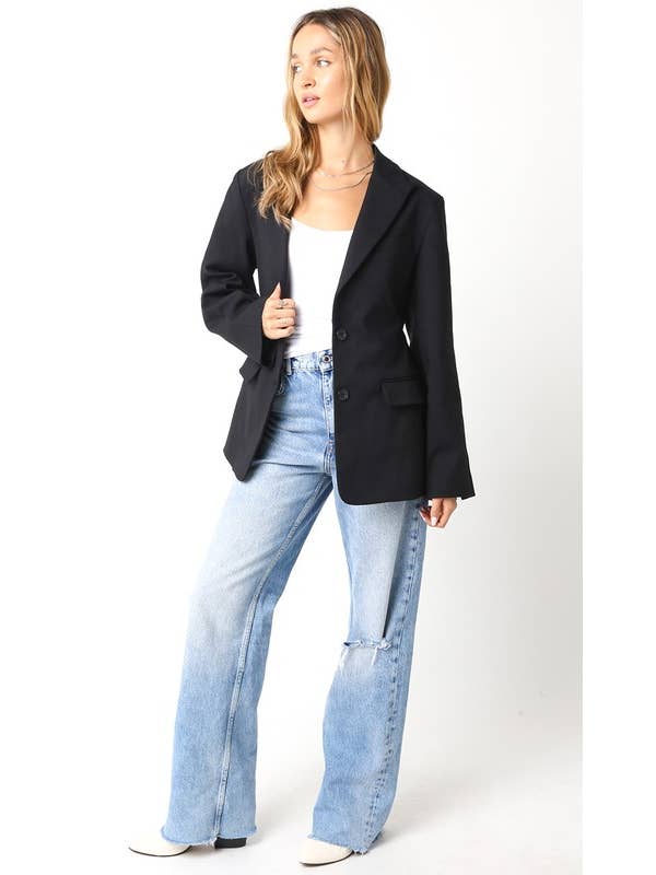 Olivaceous - Wholesale Blazer - Women's - Shelly Blazer3