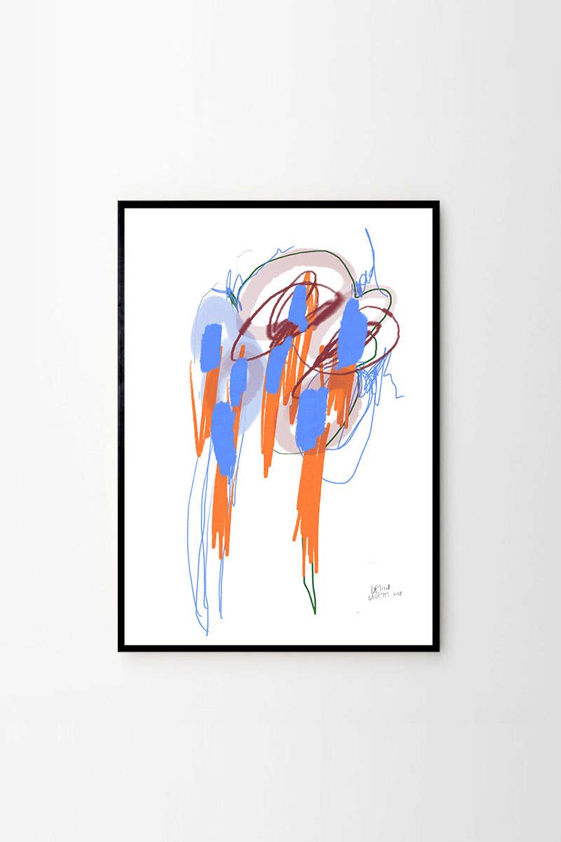 OWO Ceramics - Vendita all'ingrosso Stampa artistica - Flores Y Vino Giclée Stampa d'arte di Leticia Gagetti6