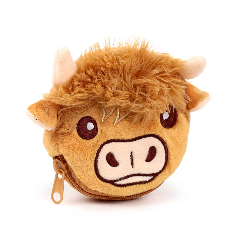 Puckator Ltd – wholesale Myntväska - Unisex – Highland Coo ko-myntbörs i mini-format2