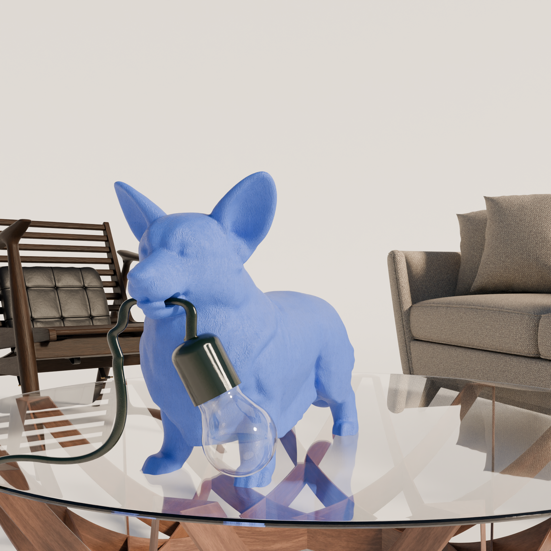 Fiastra Design - Wholesale Accent/Desk Lamp - Corgi Table Lamp9