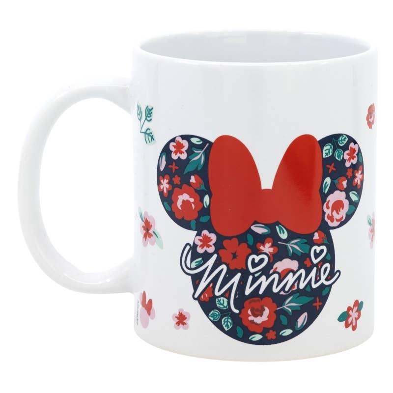 Stor – wholesale Coffee mug – Stor Ceramic Mug 325 ml in Gift Box Minnie Mouse Garden1