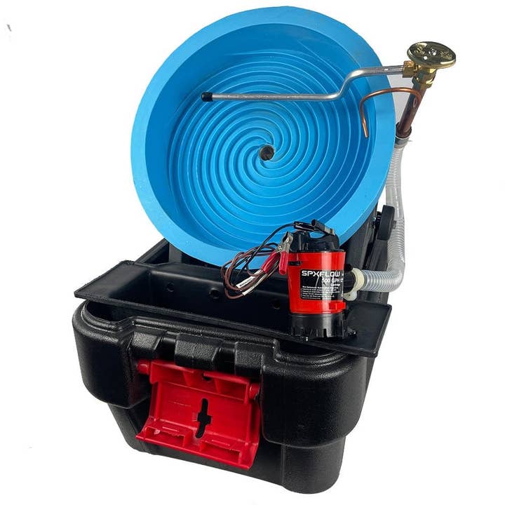Adventure Market - Wholesale Sporting Accessories - Desert Fox Gold Panning Machine with Variable Speed Control