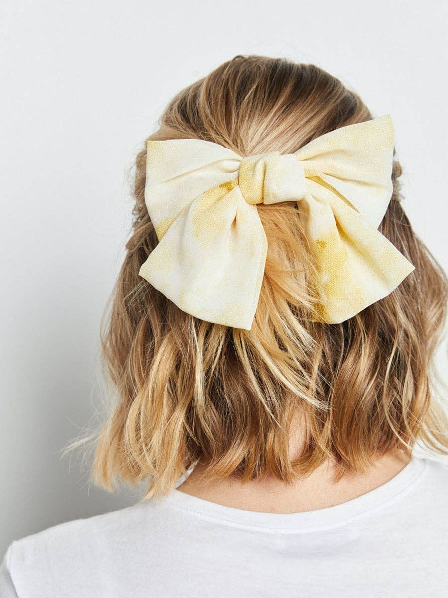 Angels Whisper Accessories - Wholesale Hair bow – Women’s - Louisa Tie-Dye Bow Barrette0