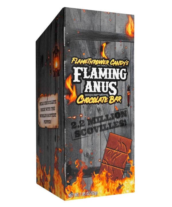 Vat19 - Wholesale Chocolate Bar - Flaming Anus Chocolate Bar1