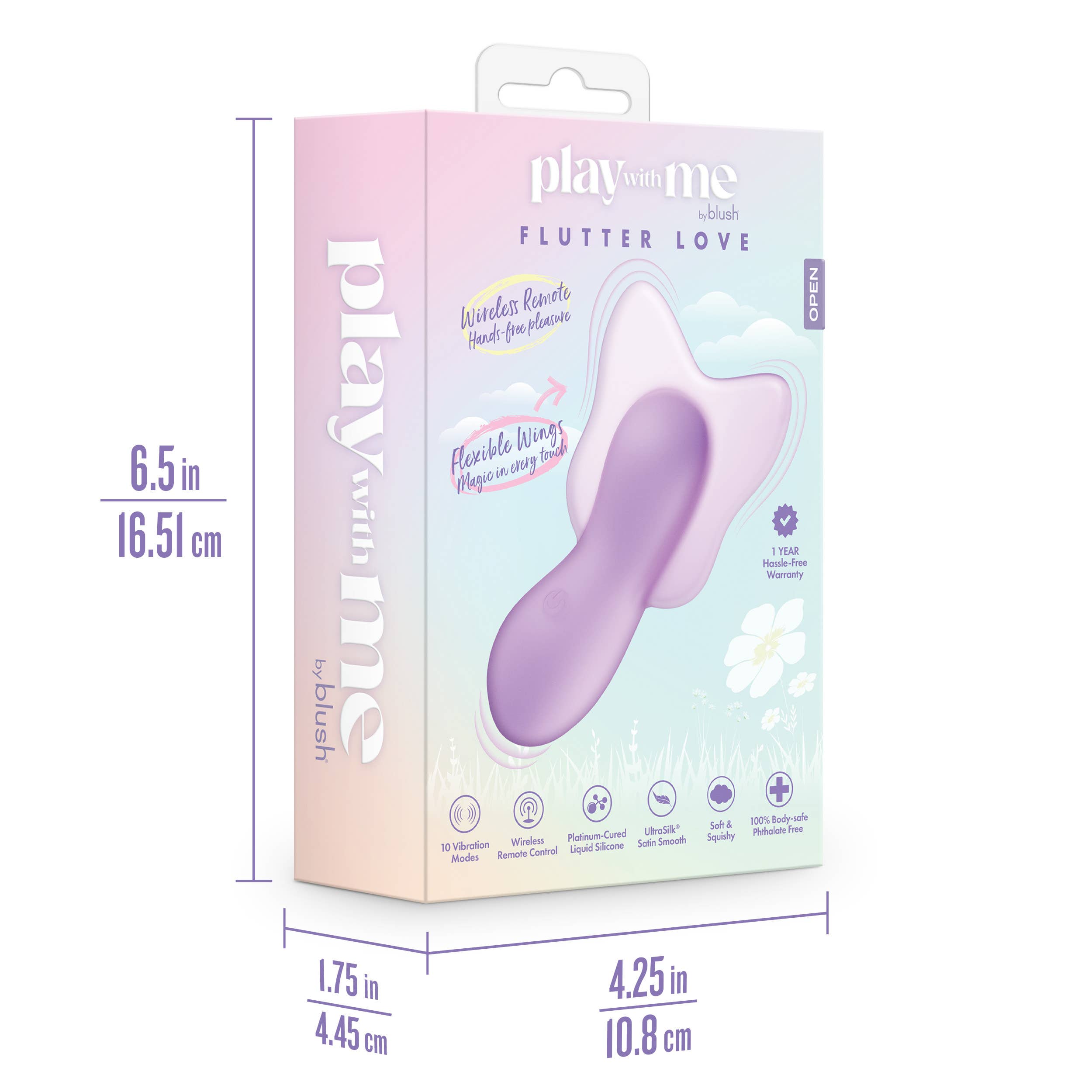 Purple Play With Me - Flutter Love for wholesale on Faire6