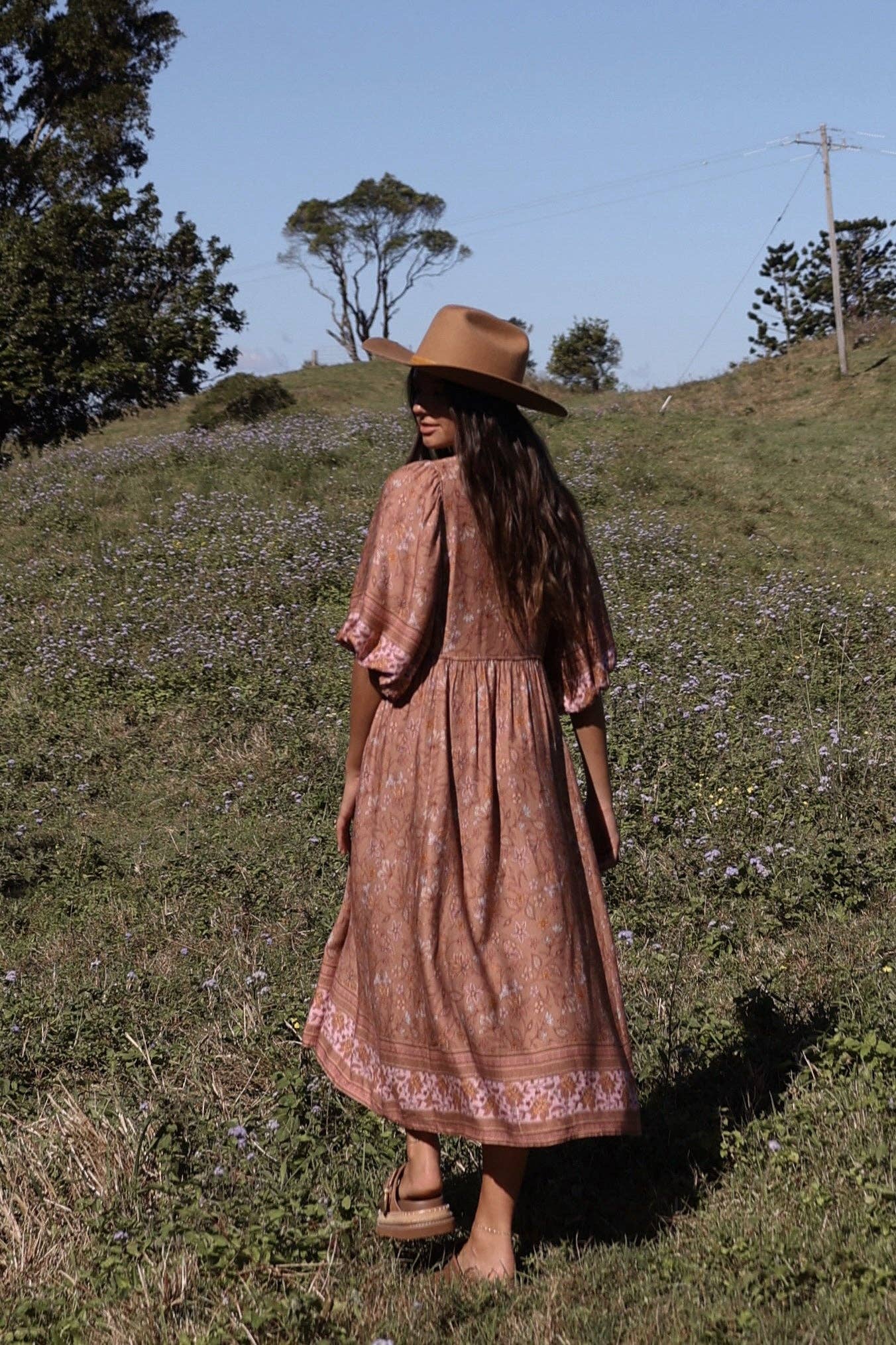 Coven and Co - Venta al por mayor Vestido - Mujer - Vestido Midi Woodland6