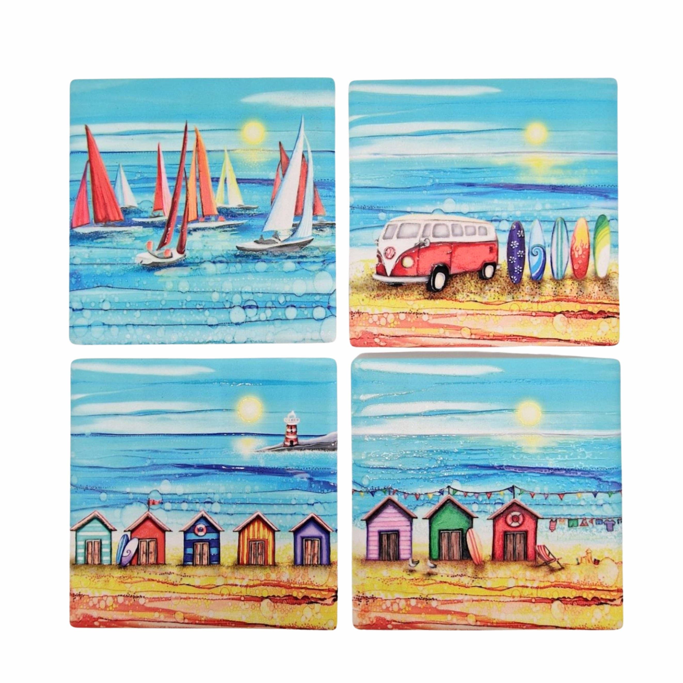 By Jo Crafts – wholesale Coasters – 91-C BTS Regatta Coaster1