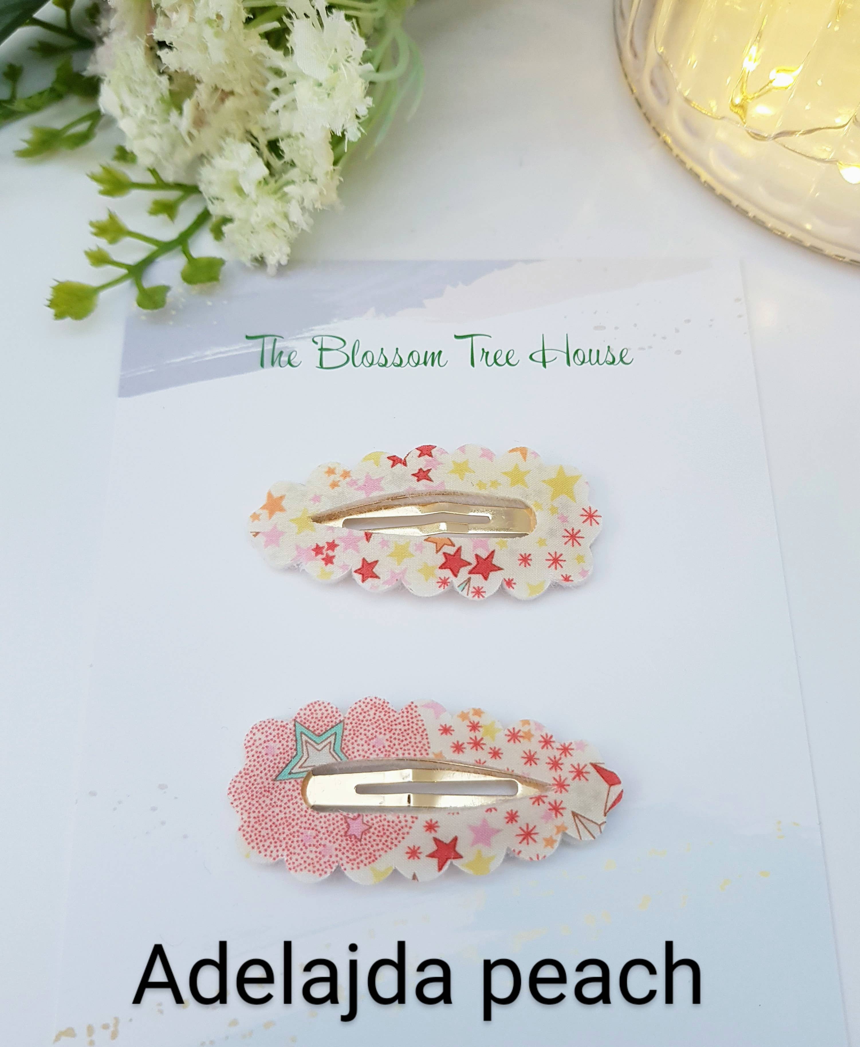 The Blossom Tree House – wholesale Hair clip – Child – Liberty of London fabric hair clips7