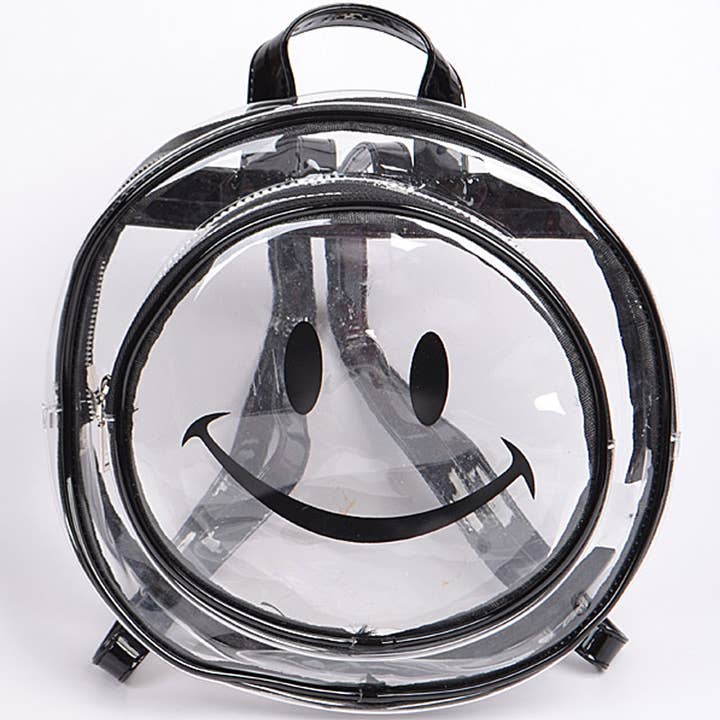 Mochila Smile Clear para venta al por mayor de 3AM BY H&D ACCESSORIES
