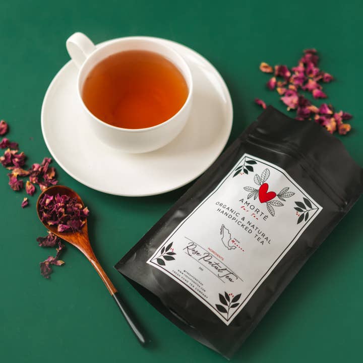 Rose Flowers Tea for wholesale by Fresh Pond Tea Company