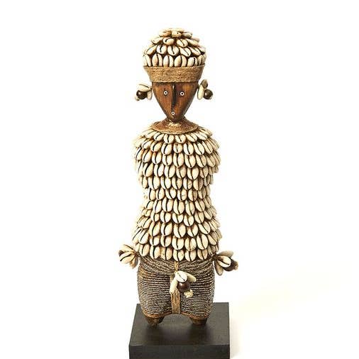 Beaded Namji Doll 09 for wholesale by Luangisa African Gallery