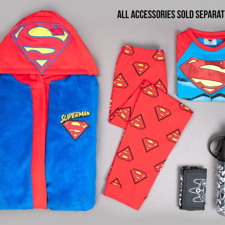Fringoo Group Ltd - Wholesale Robe - Kids - Personalised Kids Superman Robe6