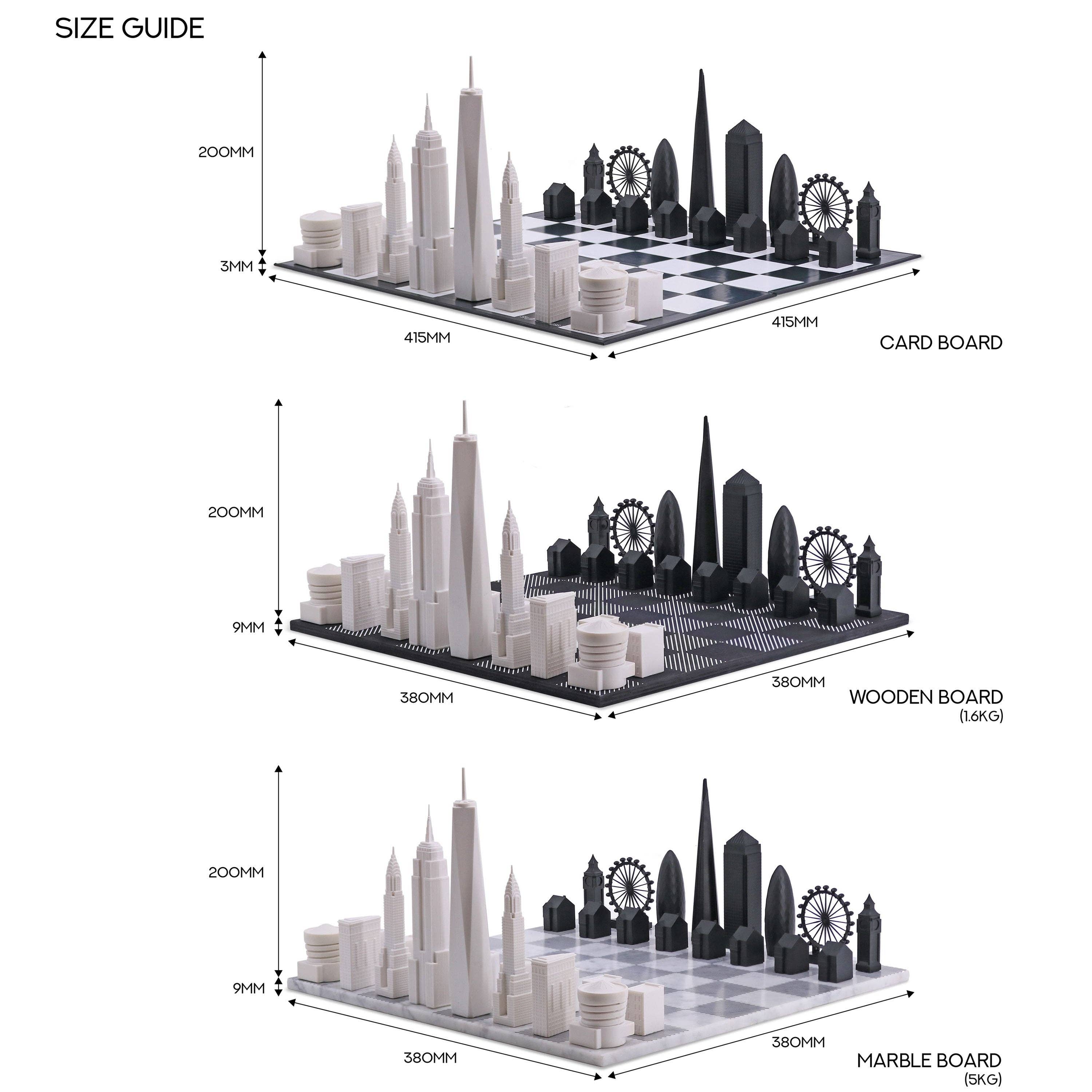 Skyline Chess - Wholesale Board Game - Special Edition (Two City Combination)  - Skyline Chess Set17