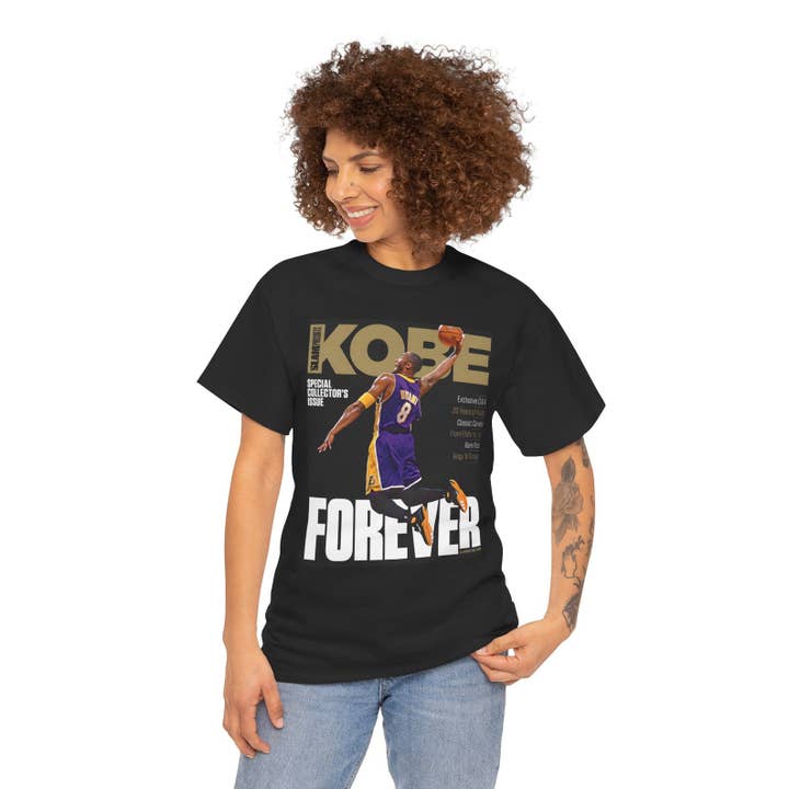 TheKingShirt - Wholesale Screen Printed T-Shirt - Unisex - Kobe Bryant Forever Shirt - Black Mamba Lakers Vintage Tee1
